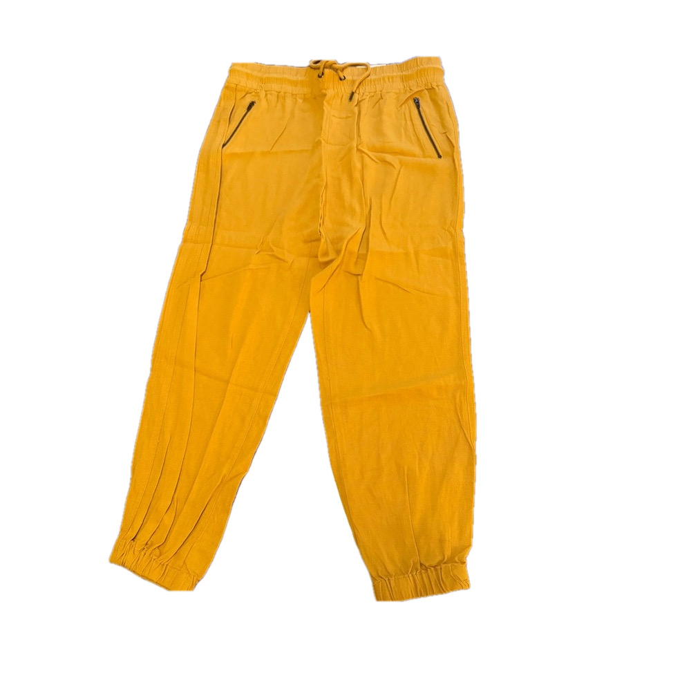 Jules & Leopold NWT Women’s Joggers | Size Medium | Color Gold linen blend